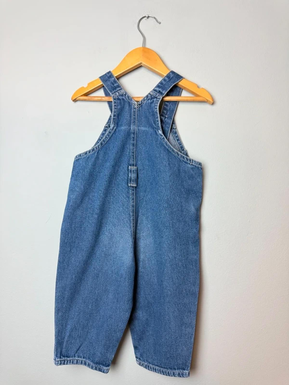 Vintage Retro C&A Baby Club Blue Denim Pocket Dungarees Boys Girls 12 - 18 Months (80) - Discounted high street clothing for children, ladies and men including everyday wear and seasonal styles. UK online