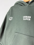 Zara Khaki Green Urban Super Hoodie - Boys 5 Years - Discounted high street clothing for children, ladies and men including everyday wear and seasonal styles. UK online
